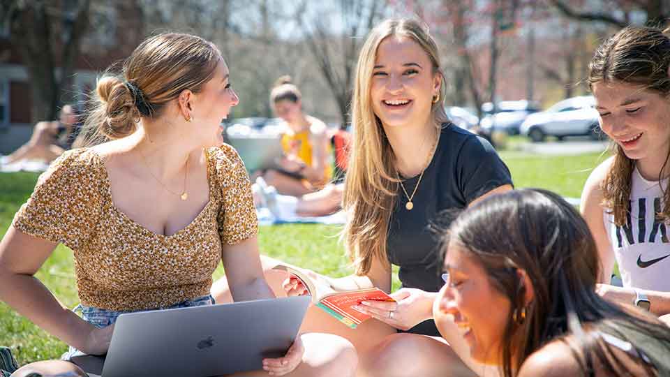 Homework on the Quad