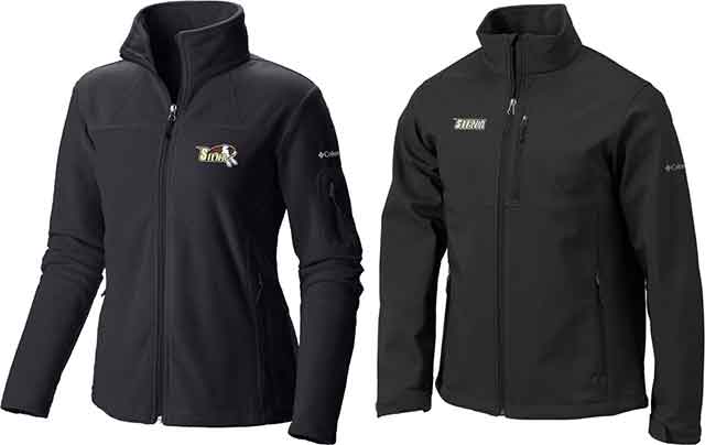 a Siena College Columbia Jacket